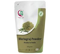 Poudre de Bhringraj pour la croissance des cheveux | 250 grammes | Eclipta alba | Poudre de follicule pileux aux herbes ayurvédiques | par Yogis Gift®