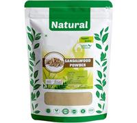 Poudre de bois de santal naturel pour visage, masques faciaux et produits de soins de la peau blanche naturelle pour homme et femme pour un usage quotidien - 100 g