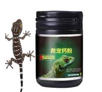 Poudre De Calcium Pour Reptiles - Complément Pour Caméléons | Poudre De Calcium Pour Reptiles Avec Vitamine D3 Et Cuillère Pour Dragon Barbu, Salamandre Et Amphibiens
