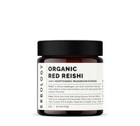 Poudre de Champignon Reishi 100% Bio 50 Portions - 20% Bêta-glucanes - Soutien de l'Immunité - Ganoderma Lucidum - Petit Lot - Cultivé Durablement en Europe - Végétalien