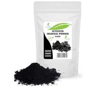 Poudre de charbon actif - 50 Gr - utilisation dans les masques, enveloppements corporels, gommages, formulations exfoliantes, colorant pour savons, formulations de maquillage comme mascara