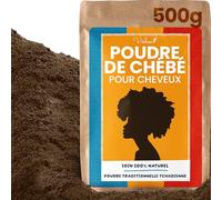 Poudre de Chebe 500g - Chebe Pour Cheveux - Soin Capillaire Traditionnel pour la Pousse et le Renforcement des Cheveux - Chebe du Tchad