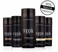 Poudre de Cheveux Densifiant - Toppik - 27,5g - Kératine - Châtain Normal - Volume