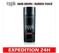 Poudre de Cheveux Densifiant - Toppik - Dark Brown - 27,5g - Kératine - Volume et Densité