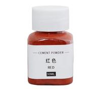 Poudre de ciment d'oxyde - | Poudre d'oxyde de fer | Pigment de couleur béton | Poudre de pigment d'oxyde | Pigment de teinture pour béton | Colorant de 30 ml pour peinture décorative artistique