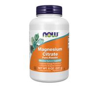 Citrate de magnésium en poudre pure 227 g Now Foods