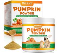 Poudre de citrouille pour chiens - 200 g 100 % poudre de citrouille pure en complément de la nourriture pour chien, favorise la digestion et la santé intestinale, améliore la qualité des selles