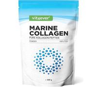 Poudre de collagène marin 500 g - peptides de collagène bioactifs - hydrolysat de collagène de poisson premium - solubilité parfaite - neutre en goût et hautement dosé - marine collagen peptides