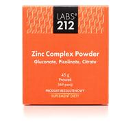 Poudre de complexe de zinc LABS212 - Gluconate, Picolinate, Citrate (45 g / 1,587 oz.)