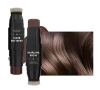 Poudre de - Concealer pour épaissir les cheveux - Pour femmes et hommes - Maquillage de cheveux imperméable à l'eau - Pour cacher les racines - Coloration temporaire double face - 7,5 g (01#/02