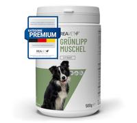 Poudre de concentré de moules à lèvres Vertes ReaVET Chien 500g, Poudre de moules à lèvres Vertes Chien, Chiens de moules à lèvres Vertes Forte Dose après arthrose traitée