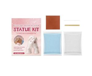 Poudre de coulée en résine écologique - Argile à polymérisation rapide activée avec de l'eau de 100 g, kit de poudre de gypse pour modélisation manuelle pour sculpter | moule idéal pour réaliser des