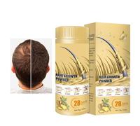 Poudre De Croissance Des Cheveux Au Gingembre - Poudre Densifiante Naturelle & Végan Soin Des Racines Des Cheveux, Renforcement Des Cheveux, Densification Des Cheveux 15 g