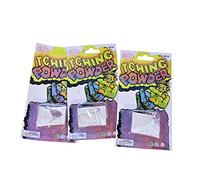 Poudre de démangeaisons, poudre de farce, poudre de farce, poudre démangeaisons forte, kit de choc, non toxique, paquet de gum de blague, blague amusante, trap pratique, jouet cadeau