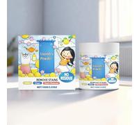 Poudre de dissolvant Oxygen Laundry 2026, hyper concentrée, forte poudre d'élimination des taches pour la laundry, formule sûre pour tous les jours, élimine les taches de lait et d'huile de fruit