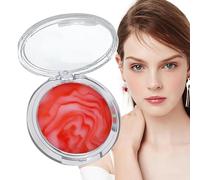 Poudre de finition pressée, poudre d'ajustement de gélatine | Petite poudre de finition 60 g, outil de maquillage du visage naturel de contrôle de l'huile naturelle pour les femmes