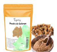 Poudre de Galanga 250g, Racines Galanga en Poudre - Gingembre Thaïlandais pour Infusions, Alpinia officinarum - 100% Naturel, Pur et Sans Additifs | TazarinLtd
