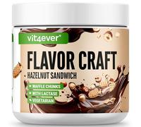 Poudre de goût Hazelnut Sandwich avec extra nombreux chunks - 250 g - Goût et douceur délicieux - Utilisable de manière polyvalente pour les aliments & boissons - Flavour Powder - FLAVOR CRAFT