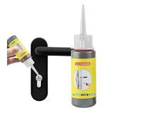 Poudre de Graphite, Lubrifiant de Serrure pour Porte - 2 Pack - Pour Charnières, Clés, Guides de Porte Antivol et Metal
