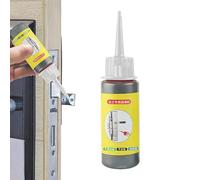 Poudre de graphite - Poudre lubrifiante pour cylindre de serrure de 60 ml avec graphite - Accessoires d'outils électriques pour clés, serrures de voiture, roulements, guides de porte, guides Demaxiyad