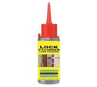 Poudre de graphite pour serrures, lubrifiant sec pour serrures 60 ml
