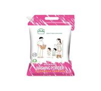 Poudre de lavage active de haute pureté, poudre détachante forte hyper concentrée pour vêtements, détergent à lessive naturel pour tous les tissus, doux et sûr, nettoyage en profondeur