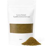 Poudre de Lazaze du Maroc 200g - Plantes Purifiantes - Cosmétique Naturelle - Soin Visage & Corps, Gommage Hammam, Préparation Savon Noir - 100% Pure