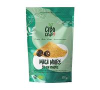 Poudre de Maca Bio - 150g. Maca Noire Bio et Pur du Pérou de Racine de Maca pour Maca Coffee. Source d'Antioxydants Vitamine C Fer Calcium et Potassium. Organic Black Maca Root Powder.
