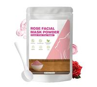 Poudre de masque facial - 60 g - Poudre d'argile éclaircissante - Masque hydratant pour le visage - Pour hommes, femmes, filles, pour la maison, les voyages, le week-end, le soir, la détente et la