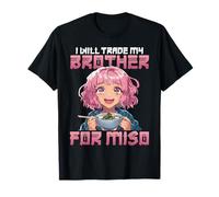 Poudre de miso japonaise Pun Ramen Miso Soupe Paquets Miso Miso T-Shirt