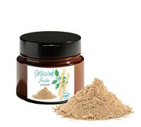 Poudre de Miswak BLISSANY 50 g - Poudre de soin dentaire 100% naturelle à base de racine de Miswak - Hygiène bucco-dentaire traditionnelle pour des dents et des gencives saines