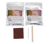 Poudre de Moulage Kit de Poudre Polyvalent, 100g Plâtre et 100g Clone, Avec Bâton en Bois - Développement Cognitif, Application Polyvalente, Apprentissage Ludique pour Familles e