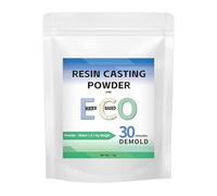 Poudre de moulage pour moulage | Poudre de coulée écologique - Poudre de coulée de résine 1000 g, résine pour débutants, 20 à 30 minutes, poudre de plâtre activée par l'eau pour mouler des bijoux