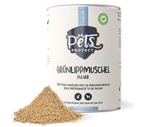 Poudre de Moule aux orles Verts 100% pour la Fonction articulaire - Très Haute teneur en glycosaminoglycanes (3,5%) - Qualité de Graisse complète - sans additifs artificiels - Chien et Chat - 150 g