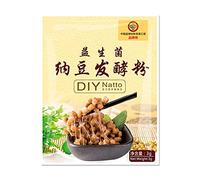 Poudre de Natto DIY 3g/paquet Bacillus Collant Fermenté Graines de Soja Levure pour la Fabrication de Graines de Soja Fermentées Collantes Régulation Gastro-intestinale