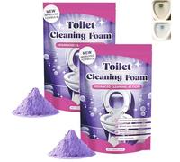 Poudre de nettoyage pour toilettes, technologie de mousse à action rapide, détartrant puissant, nettoyage hygiénique en profondeur, élimine la saleté et les odeurs désagréables, anti-calcaire (2