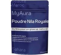Poudre de nila,Nila bleu poudre Maroc,Qualité premuim,Marque Française,Éclaircit le teint et unifie la peau,anti taches d’acné,Hydrate & adoucit le visage Soin Naturel Peau & Cheveux,100g