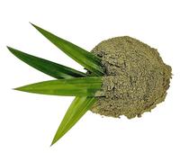 Poudre de Pandan, composée à 100% de Pandanus Amaryllifolius - Pandan parfumé pur et naturel, vanille de l'Est - Poids net : 50g
