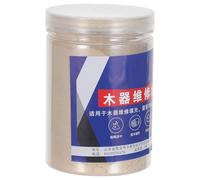 Poudre de Peuplier Mastic à Bois Blanc 250ml pour Meubles | Finition Lisse, Forte Adhérence, Aspect Beige, pour Armoires la Cuisine et Tables en Bois