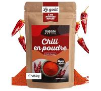 Poudre de Piment Monte Nativo (250g) - Poudre de Chili - Épices aromatiques séchées avec soin, idéales pour Cuisiner et Assaisonner - Arôme et Goût intenses