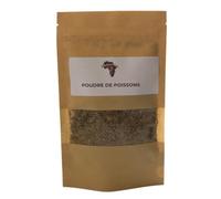 Poudre de Poisson 100g - Assaisonnement Naturel Africain - Saveur Marine Concentrée pour Sauces, Bouillons, Plats Traditionnels - Cube Naturel