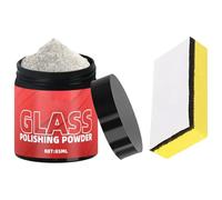 Poudre De Polissage Pour Verre - Supprime Rayures Pare-brise et Nettoyant Film Gras 85ml,Nettoyant Réparateur Anti-Rayures Nettoyage Profond pour Fenêtres Pare-brise Rétroviseur