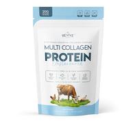 Poudre de protéine de collagène (1 kg) - Types I, II, III, V et X - Collagène hydrolysé de bovin nourri à l'herbe, poisson sauvage et poulet fermier et coquille d'œuf. Sans OGM, halal.