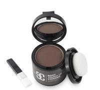 Poudre de Racine de Cheveux, Couverture de Racine Pour Homme et Femme, Poudre Cheveux Pour Combler les Cheveux Clairsemés, Pour cacher le maquillage des racines (Marron Moyen, 10g)