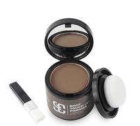 Poudre de Racine de Cheveux, Couverture de Racine Pour Homme et Femme, Poudre Cheveux Pour Combler les Cheveux Clairsemés, Pour cacher le maquillage des racines (Brun, 10g)