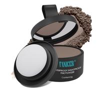 Poudre de Racine pour Cheveux, Hairline Powder Retouche et Couverture des Cheveux, Retouche Racines Cheveux, Hair Root Concealer pour Hommes et Femmes(Café clair)