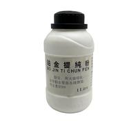 Poudre de raffinage de l'or pour une purification et une récupération efficaces des métaux 100 g/450 g Outil de purification d'or pour bijoux