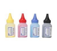 Poudre de Recharge de Toner, 4pcs Toner Recharge Powder Bonne Couleur Rendu Installation Facile Match Grand Capacité pour Le Remplacement