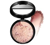 Poudre de réglage - Poudre de cuisson mate imperméable pour les trajets et le quotidien, contrôle de l'huile, maquillage longue durée et brillance naturelle douce, #04 beige moyen, 15 g