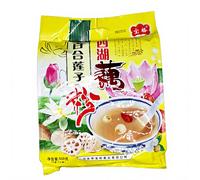 Poudre de rhizome de lotus BaoGe du lac de l'Ouest (lis et graines de lotus) 500g